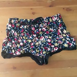 ****SOLD****floral shorts